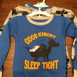 Boys 2 pack pajama set